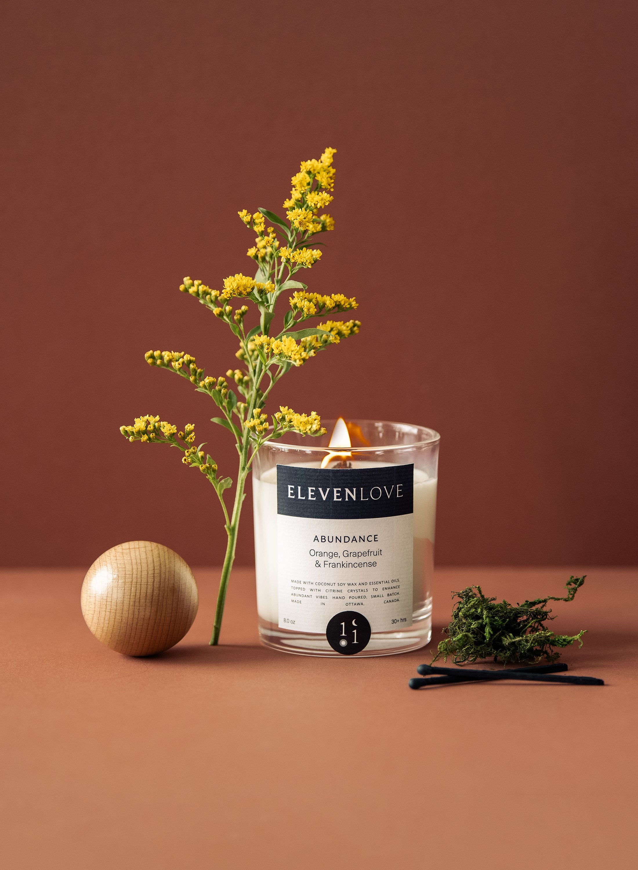 Abundance Intention Candle