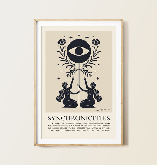 Synchronicities Wish Art Print