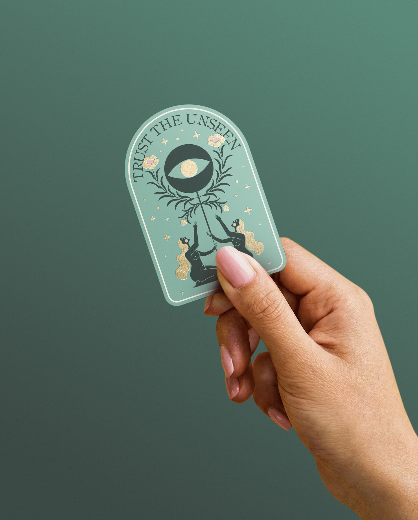 Trust the Unseen Sticker