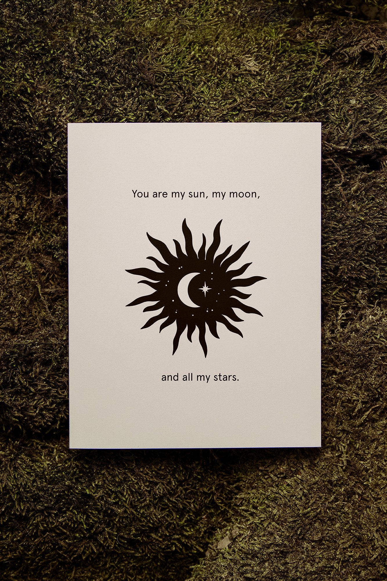 My Sun & Stars Greeting Card