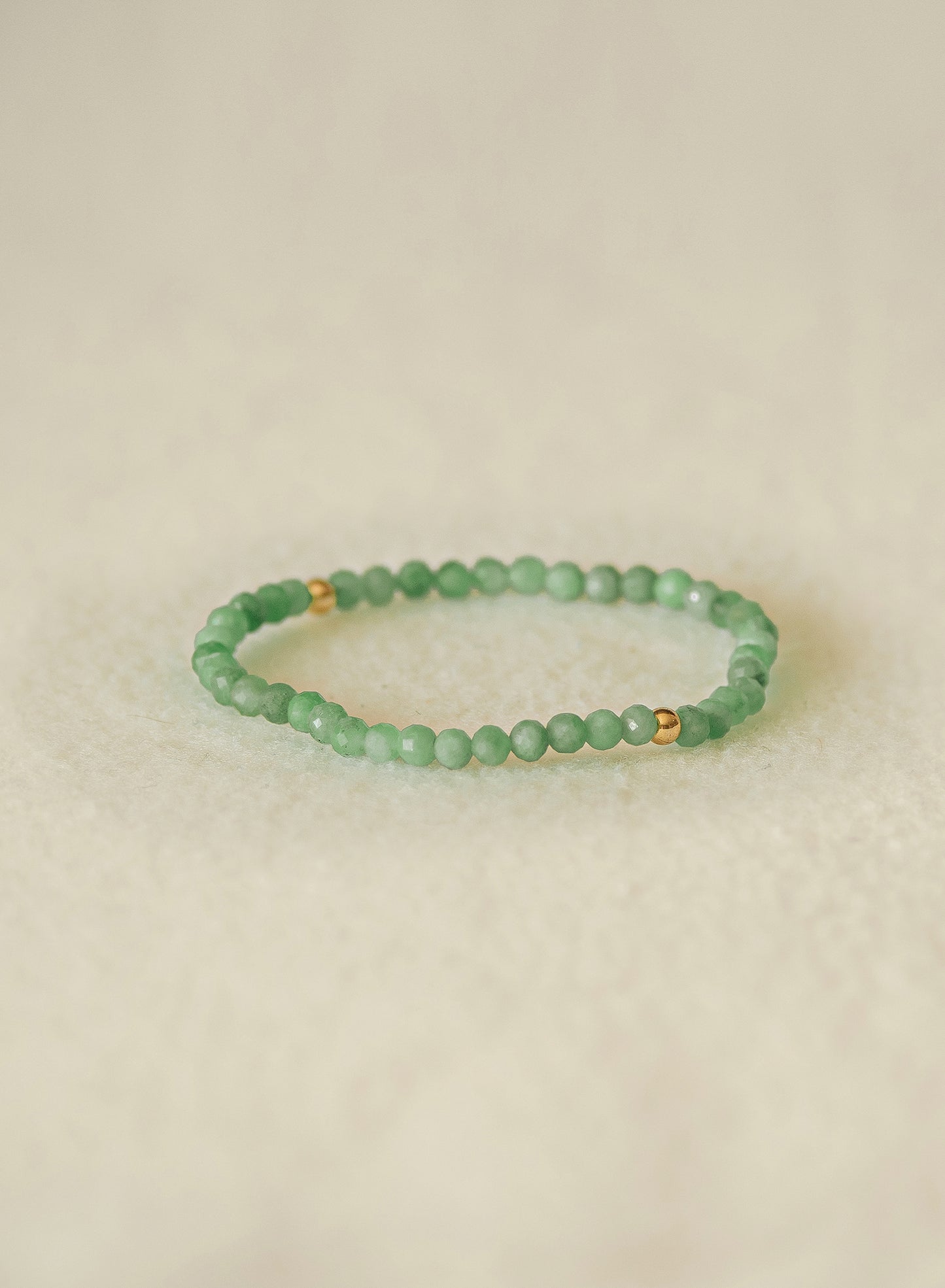 Emerald Dainty Gemstone Bracelet