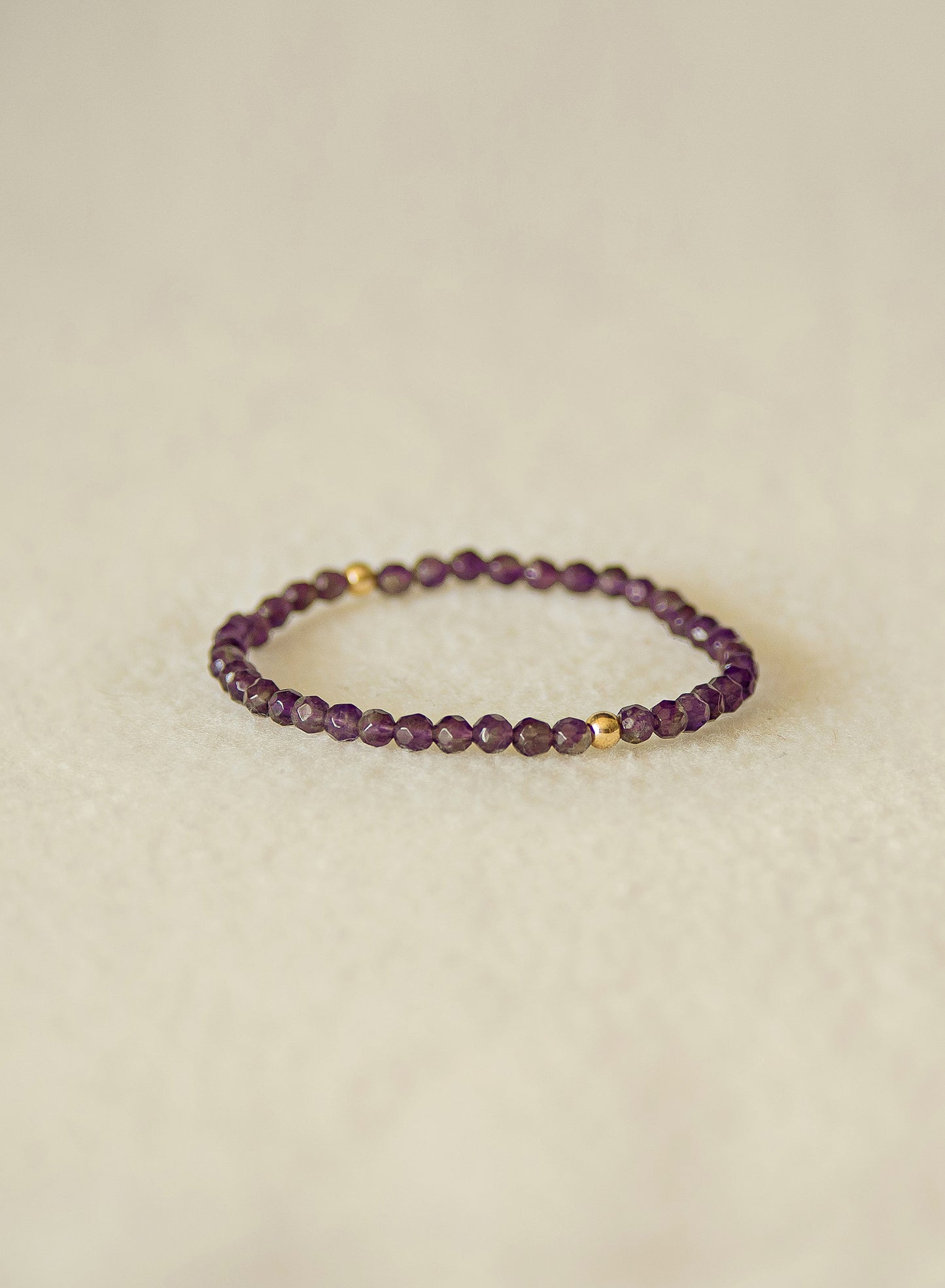 Peace Dainty Gemstone Bracelet