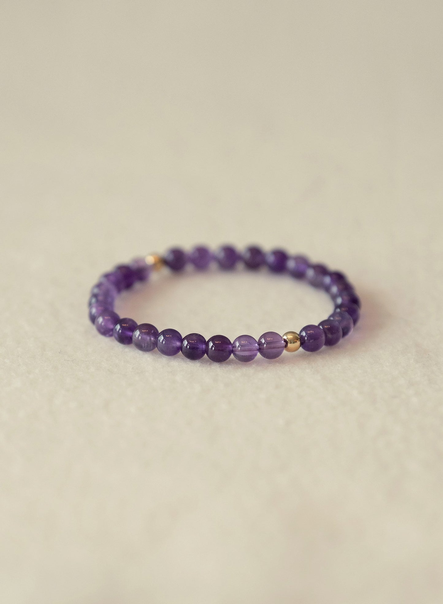 Peace Amethyst Gemstone Bracelet-SQ1386388
