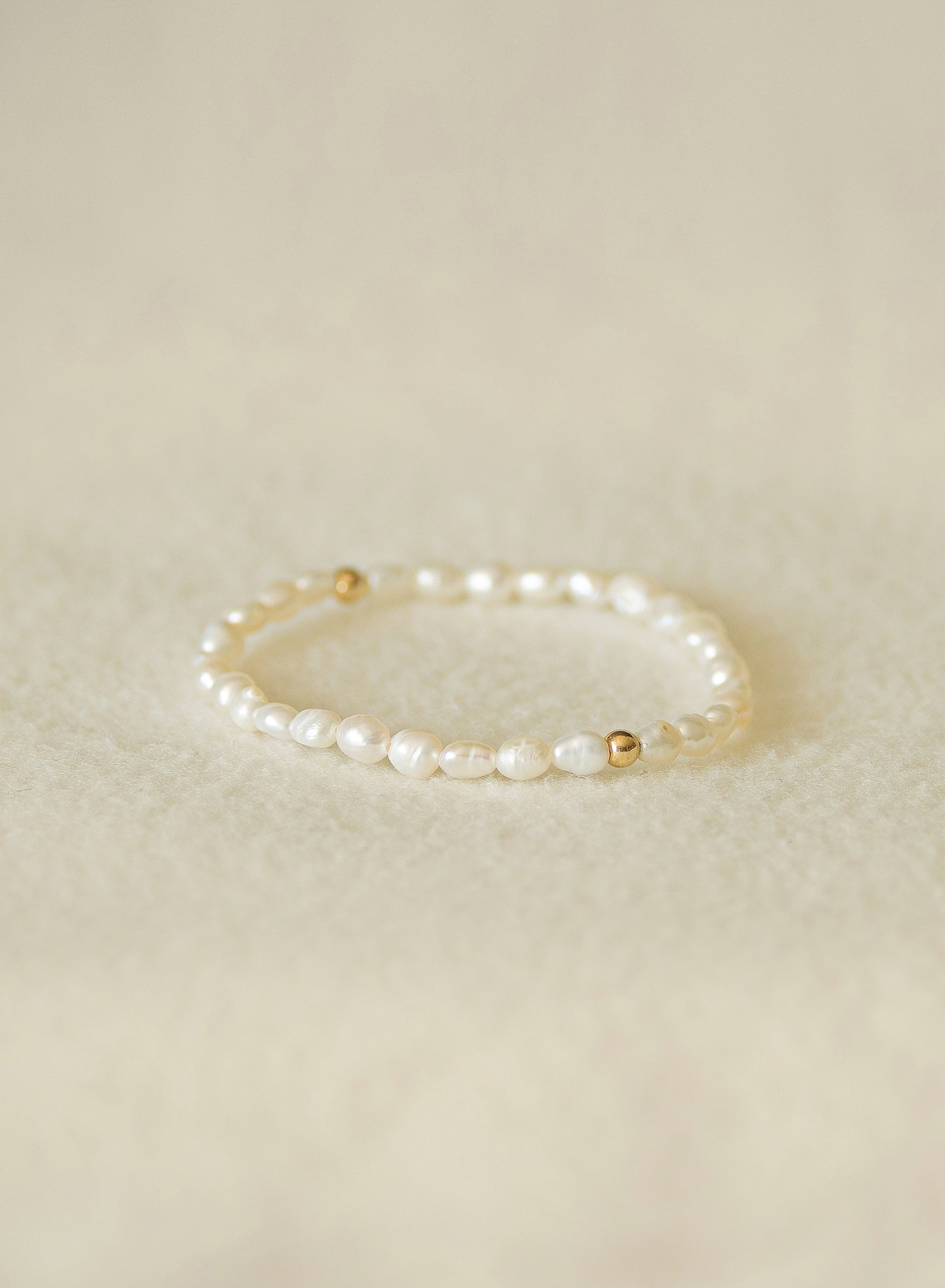 Pearl Dainty Gemstone Bracelet