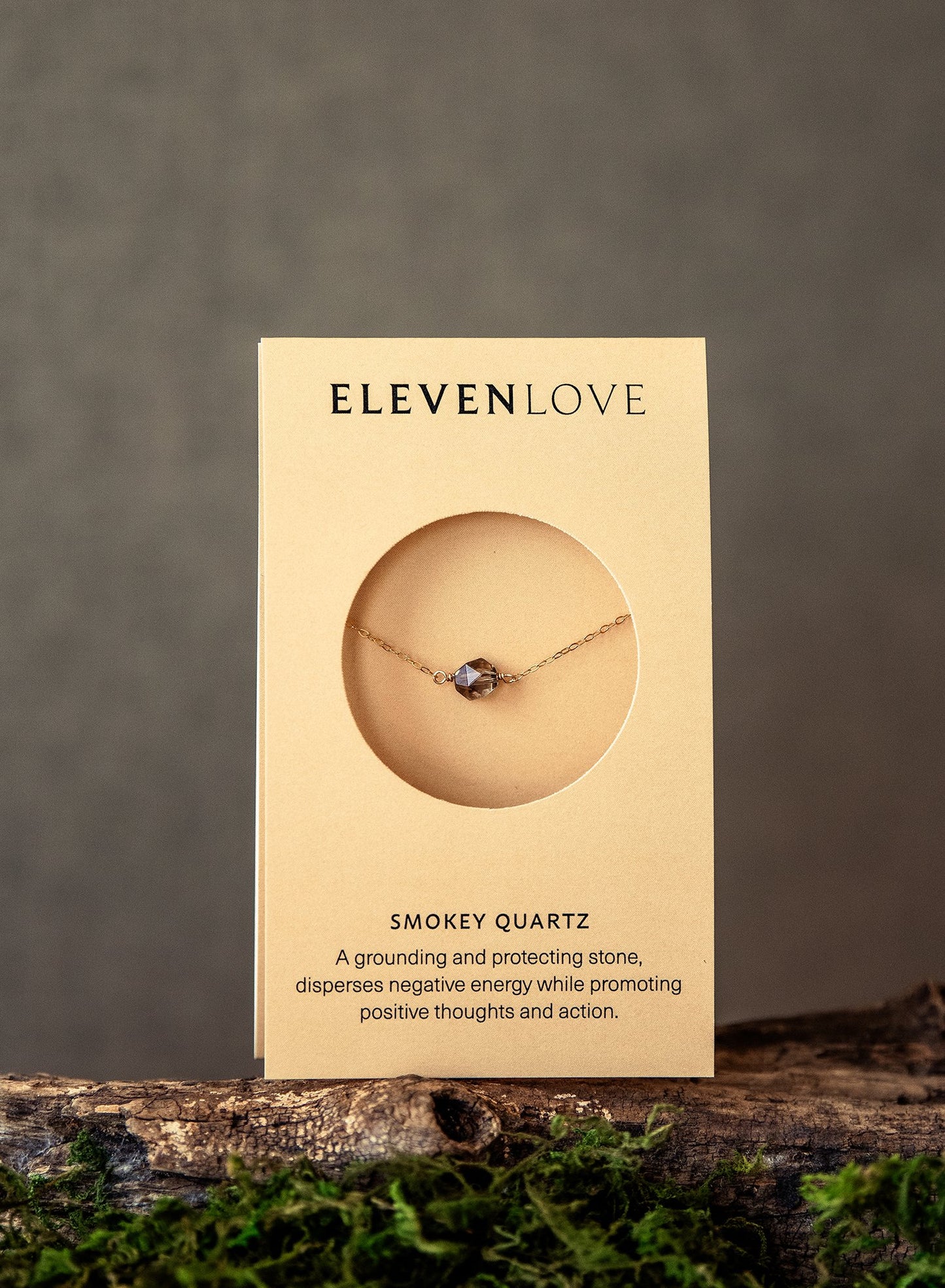 Smokey Quartz 14K Gold-Filled Necklace-SQ3874568