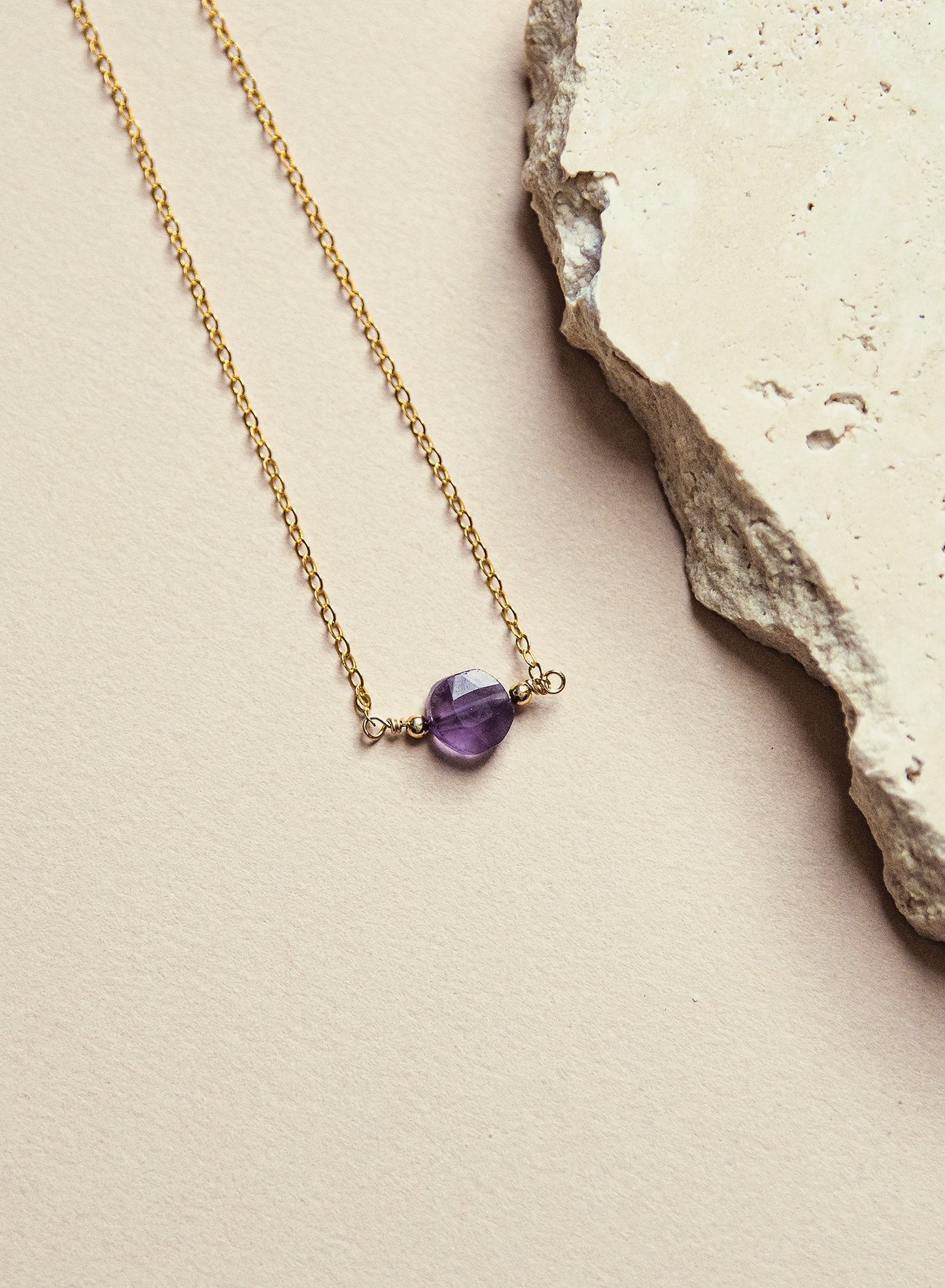 I AM Peace - Amethyst Intention Bracelet-SQ2456675