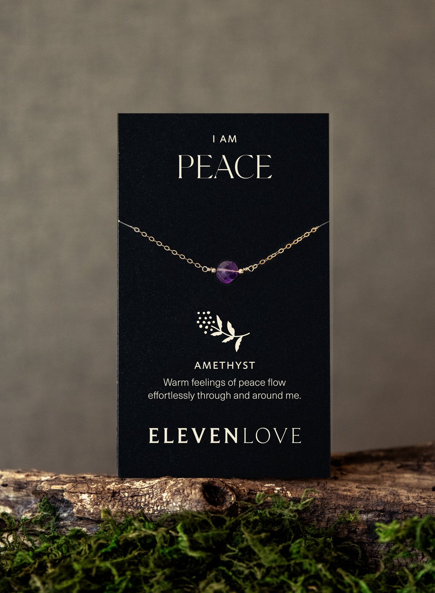 I AM Peace - Amethyst Intention Bracelet-SQ2456675
