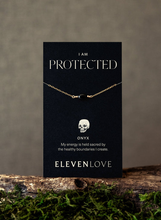 I AM Protected - Onyx Intention Bracelet-SQ4547183
