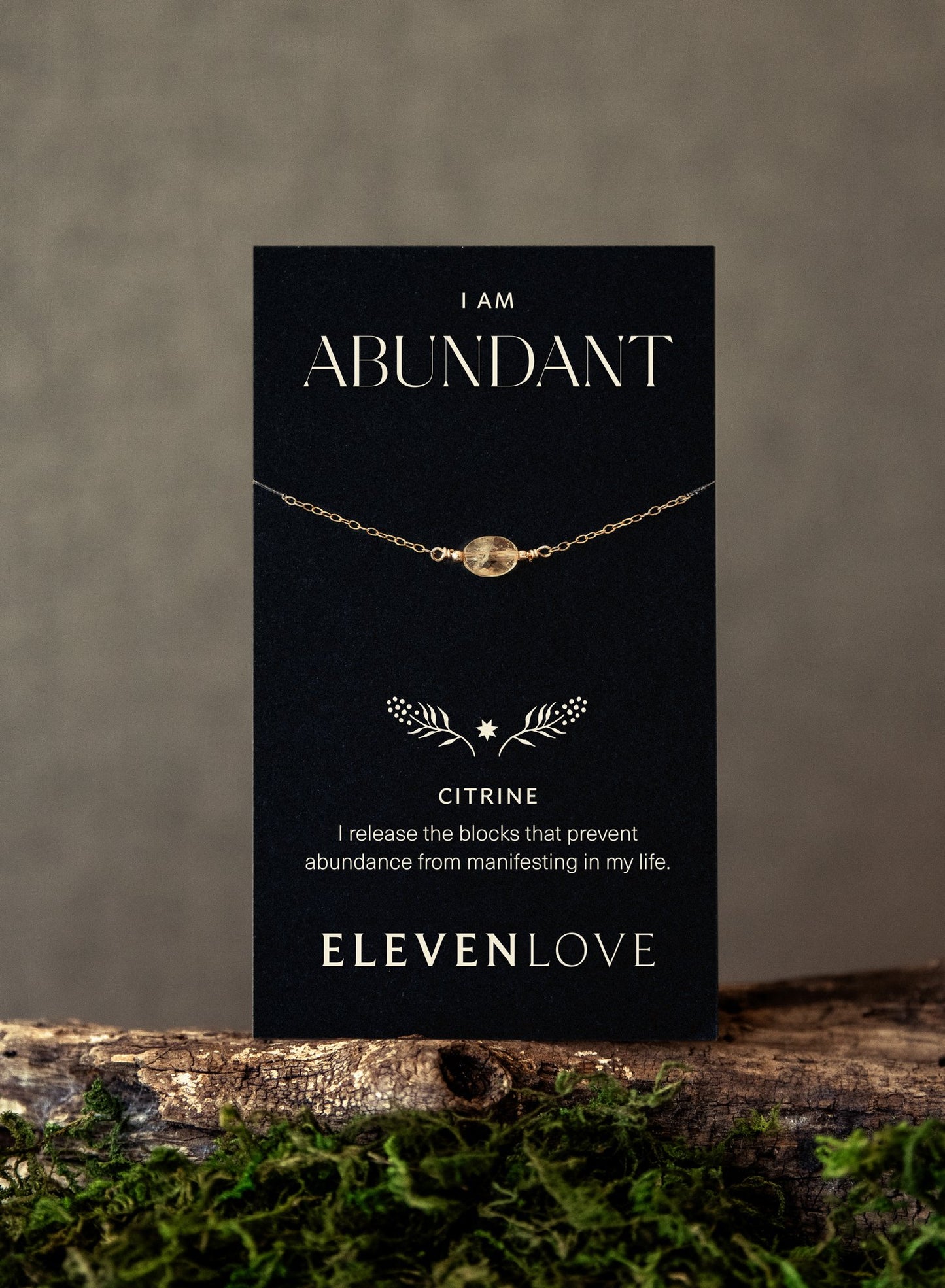 I AM Abundant - Citrine Intention Bracelet-SQ0386554