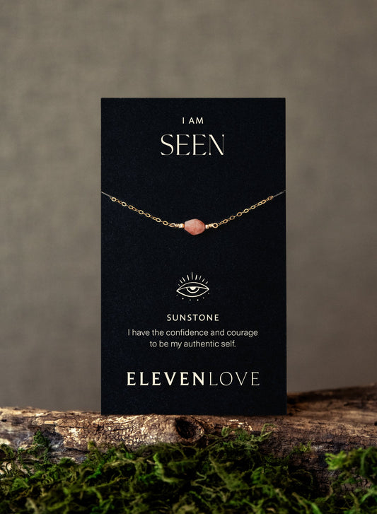 I AM Seen - Sunstone Intention Bracelet-SQ8780772
