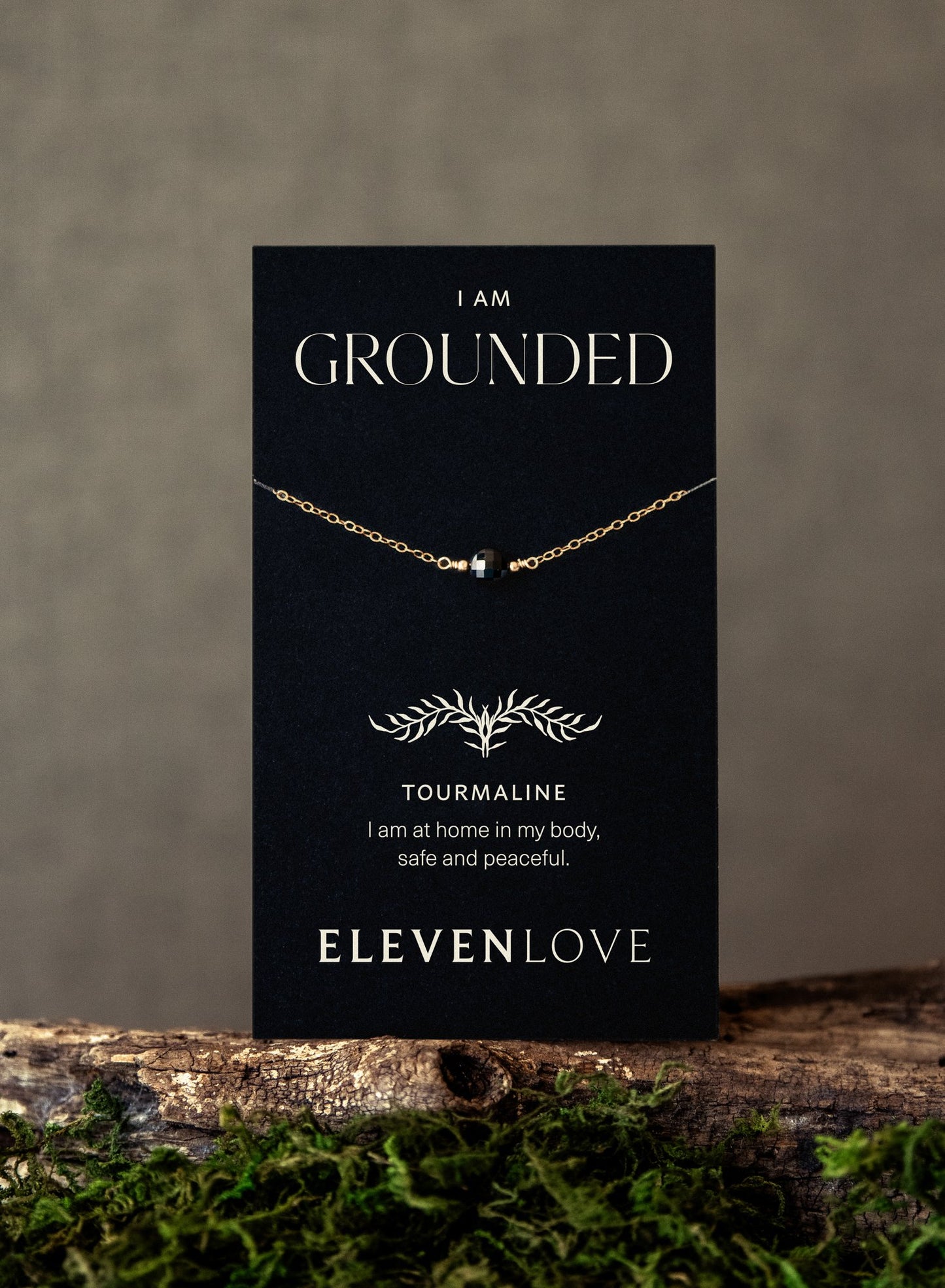 I AM Grounded - Black Tourmaline Intention Bracelet-SQ6573612