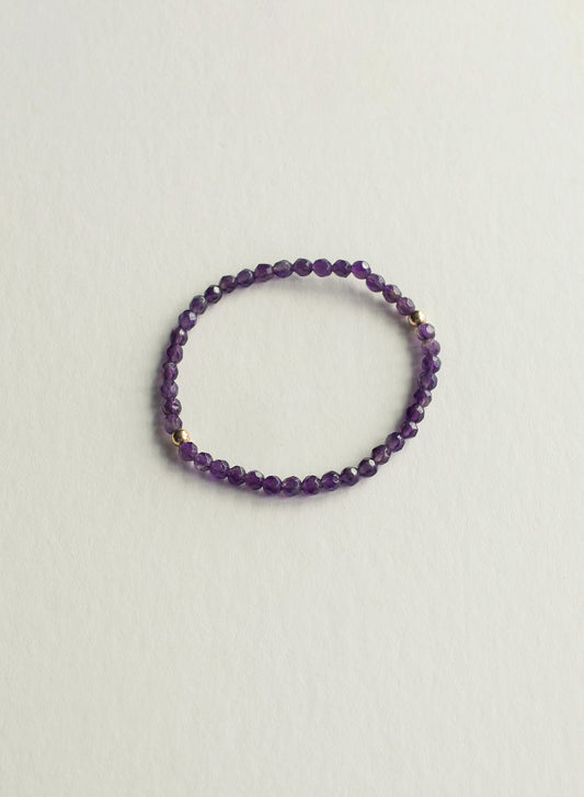 Peace Dainty Gemstone Bracelet