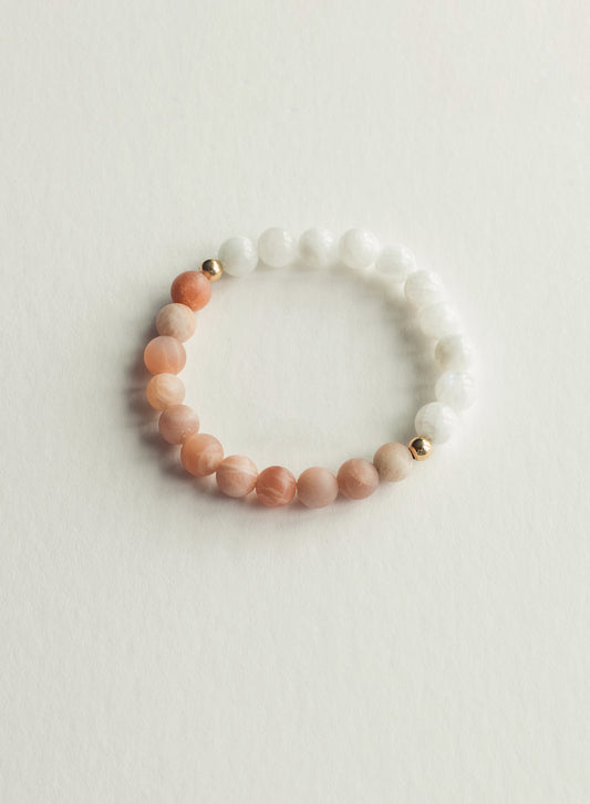 Sun & Moon Gemstone Bracelet