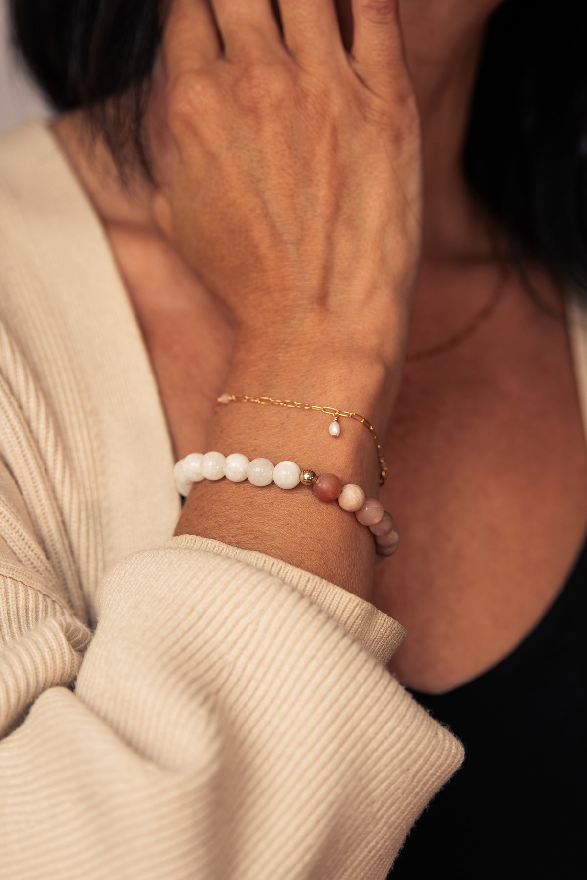 Sun & Moon Gemstone Bracelet
