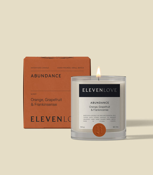 Abundance Intention Candle
