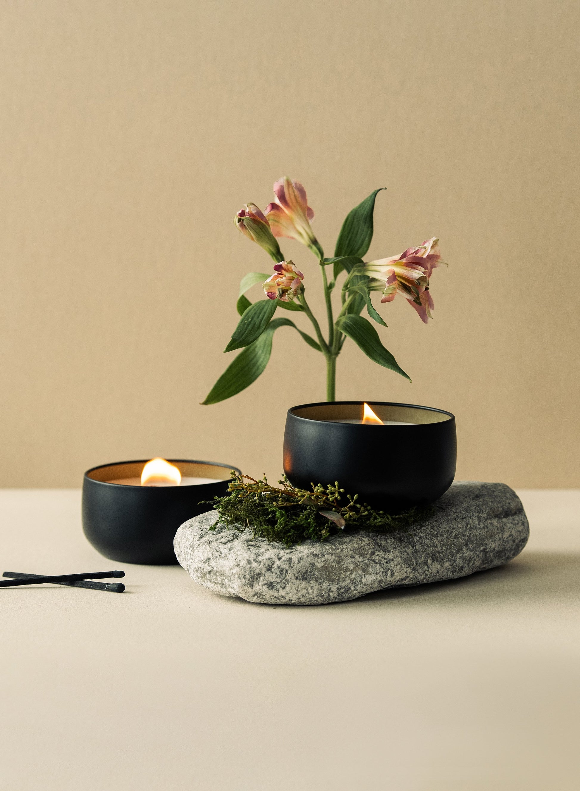 Nature Spa Stoned Candle