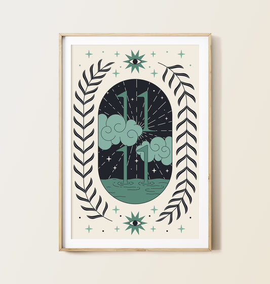 11:11 Make a Wish Art Print