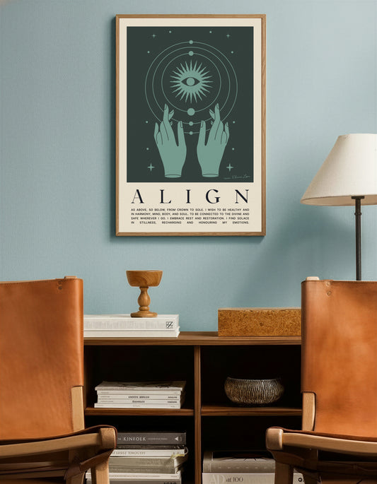Align Wish Art Print
