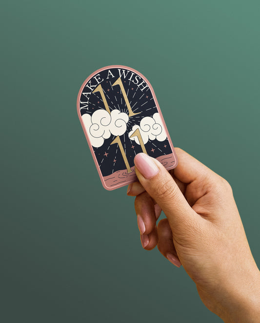 11:11 Make a Wish Sticker