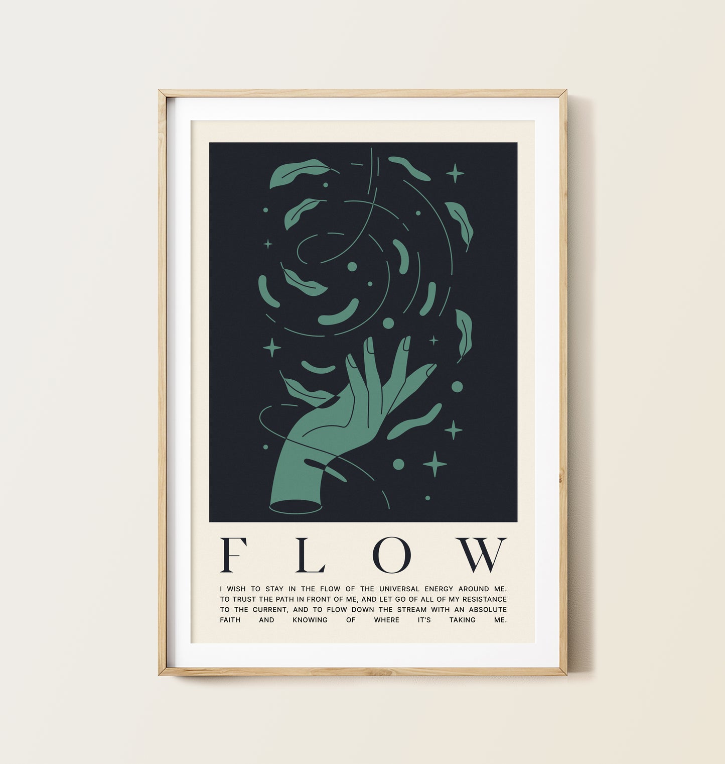 Flow Wish Art Print