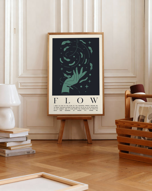 Flow Wish Art Print