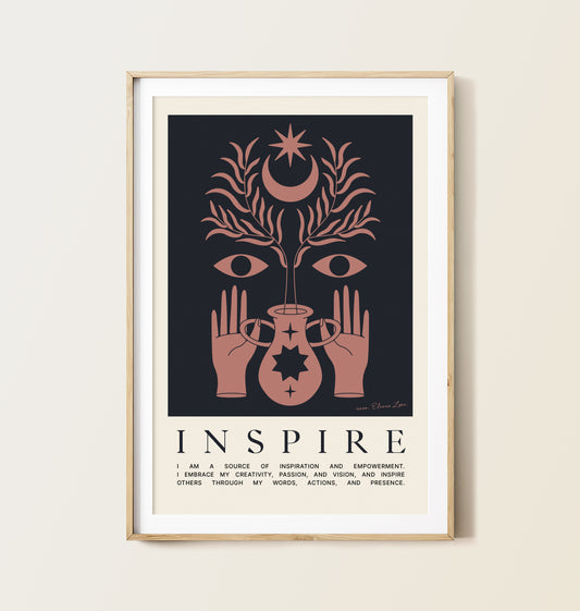 Inspire Wish Art Print