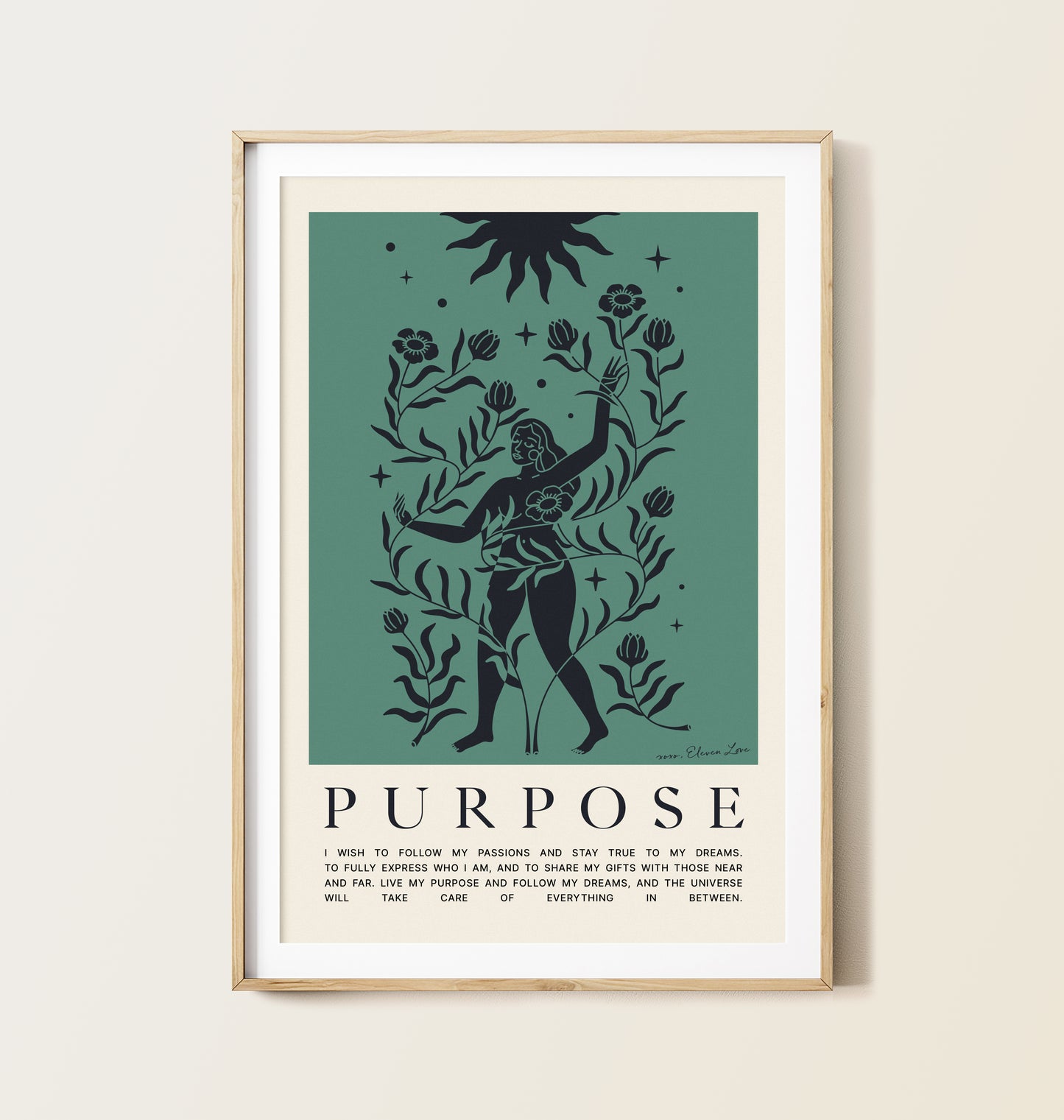 Purpose Wish Art Print