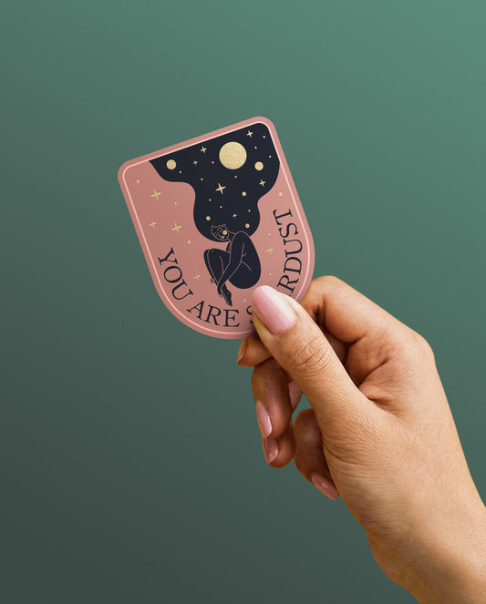 You are Stardust Sticker