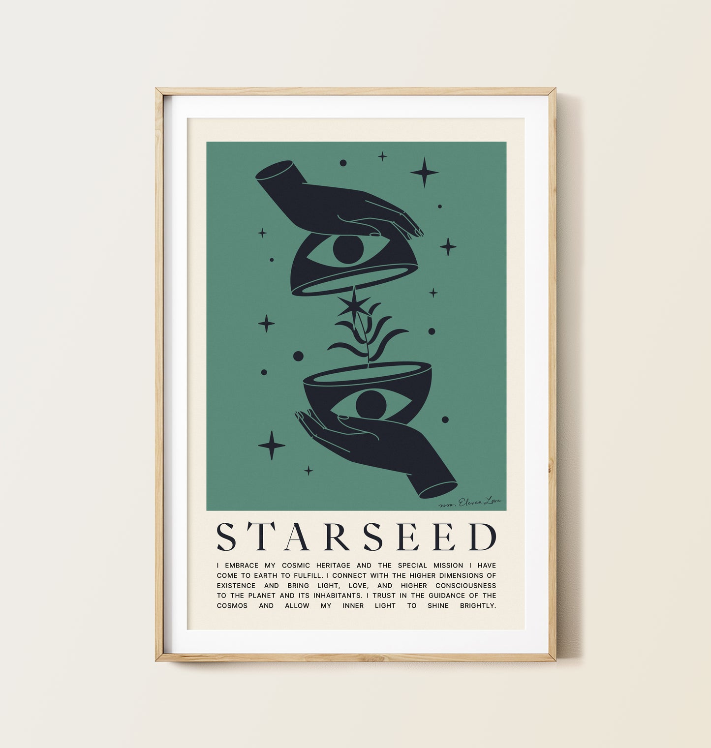 Starseed Wish Art Print