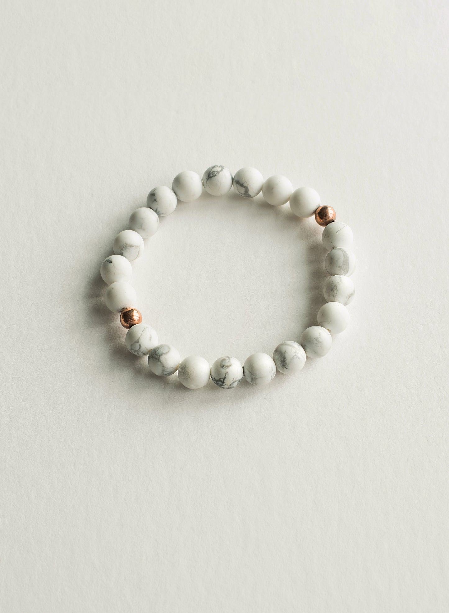 Breathe Howlite Gemstone Bracelet