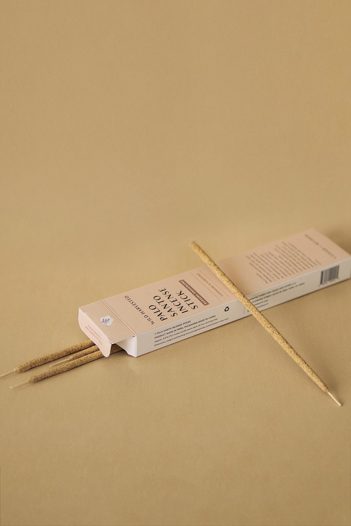 Cedar & Myrrh Palo Santo Hand Rolled Incense Stick