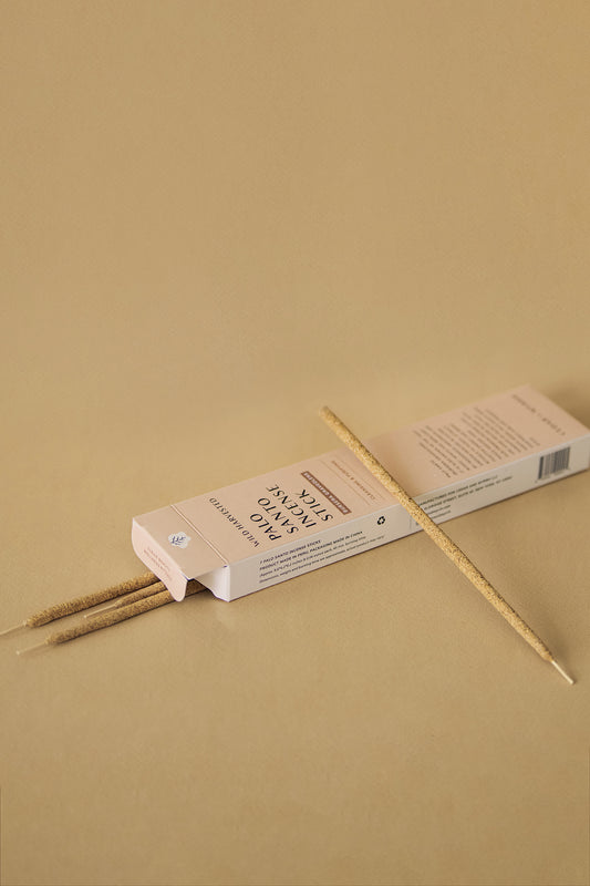 Cedar & Myrrh Palo Santo Hand Rolled Incense Stick