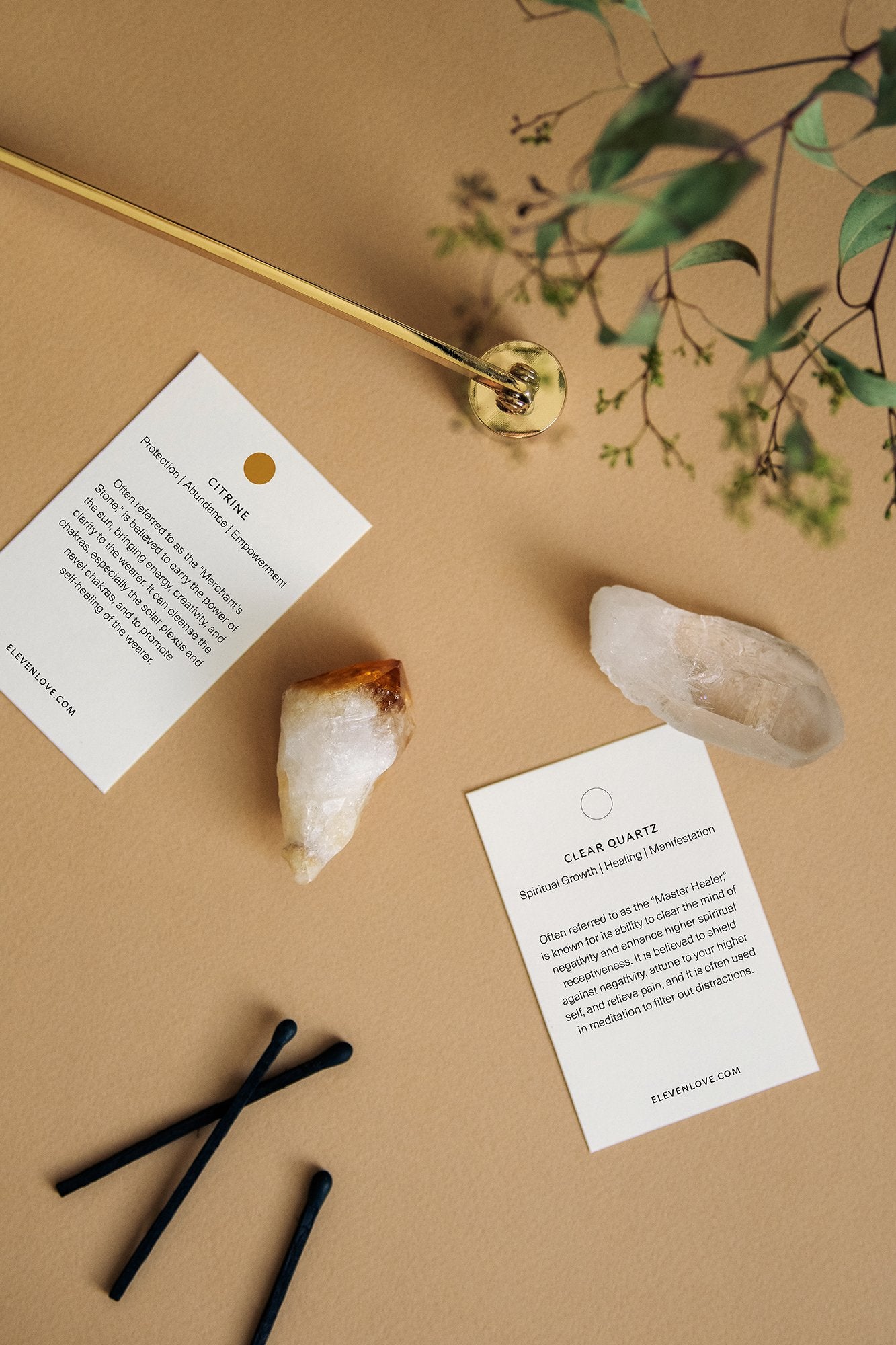 Citrine Crystal Point