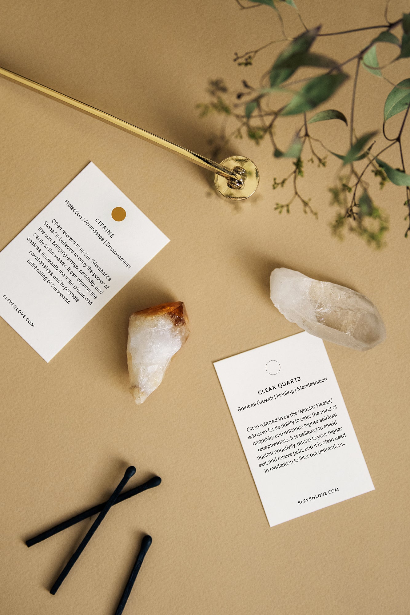 Citrine Crystal Point