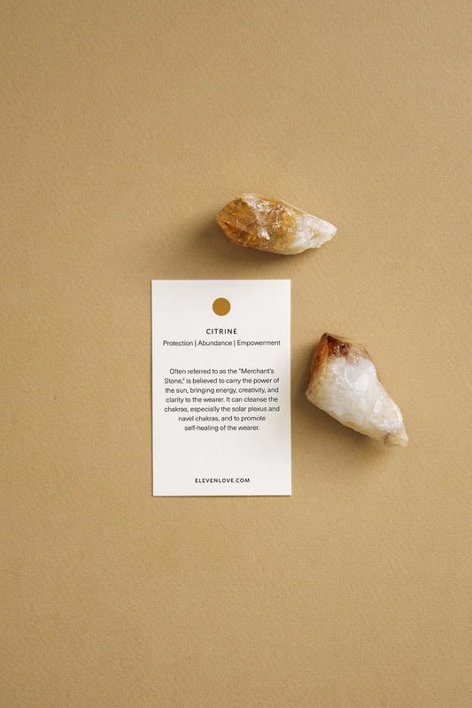 Citrine Crystal Point