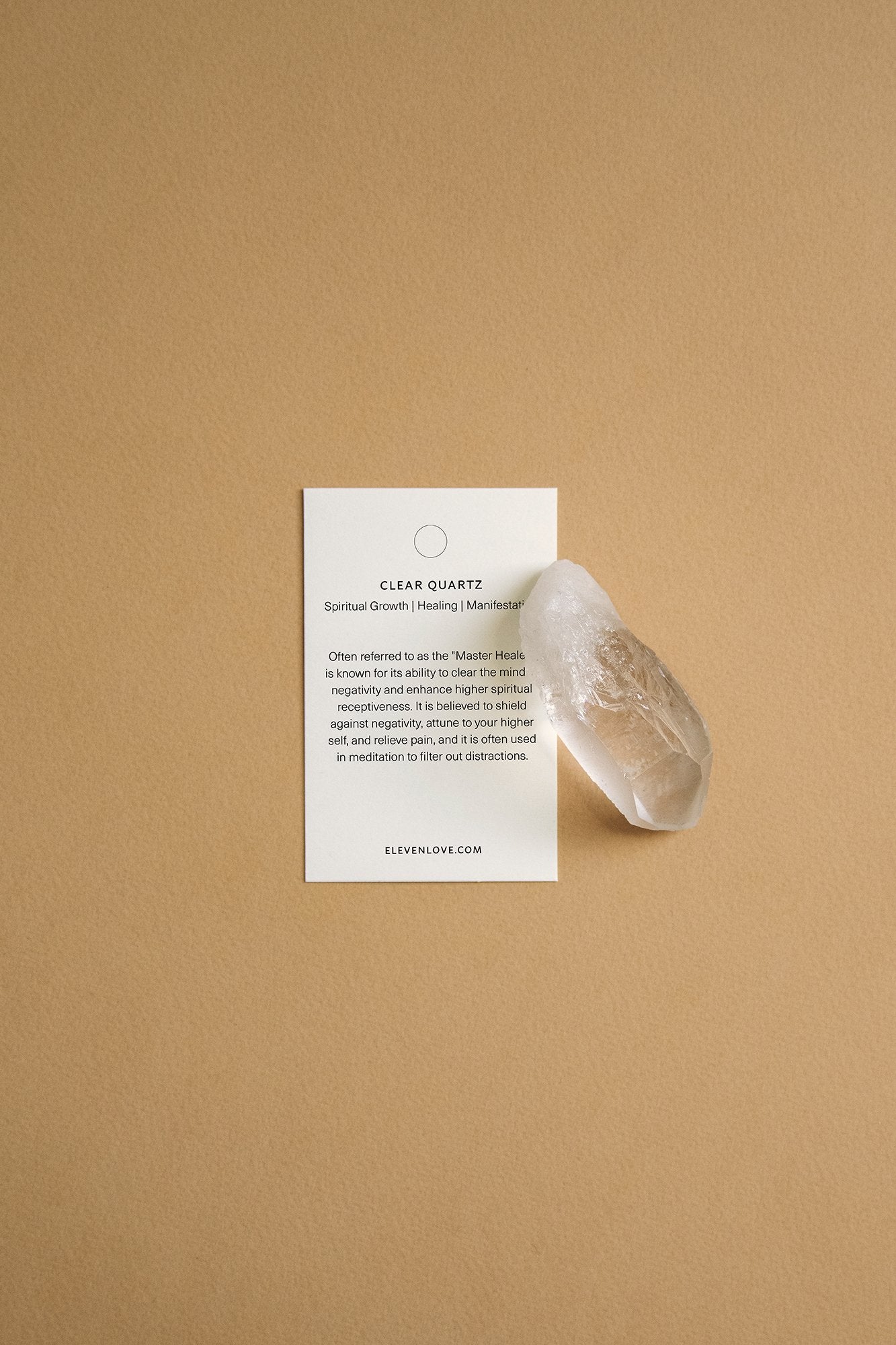 Clear Quartz Crystal Point