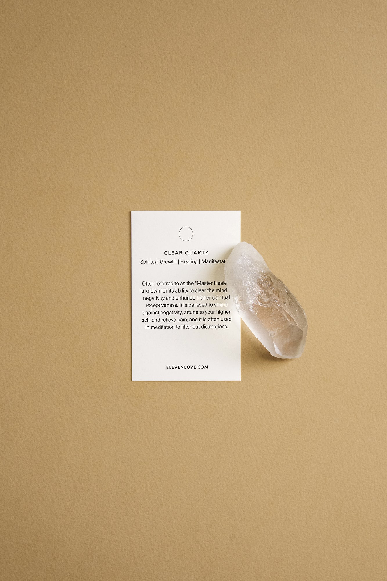 Clear Quartz Crystal Point