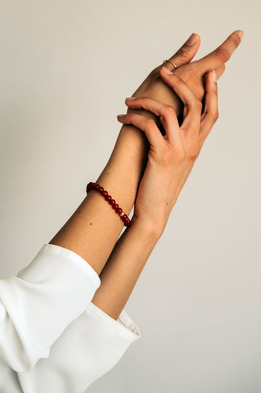 Creativity Carnelian Gemstone Bracelet-SQ4707746