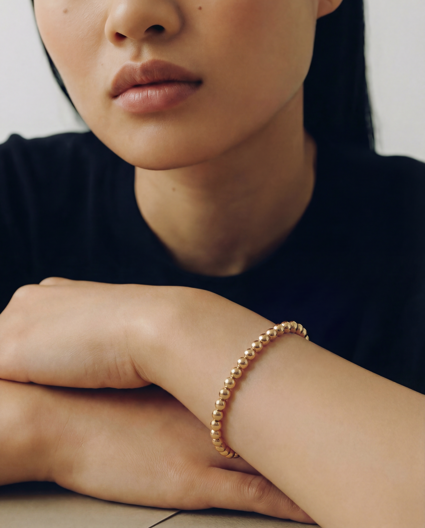 14K Gold-filled Dainty Gemstone Bracelet