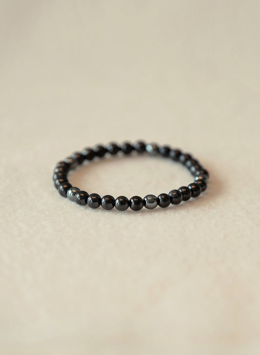 Empath Shungite & Hematite Gemstone Bracelet-SQ4635173