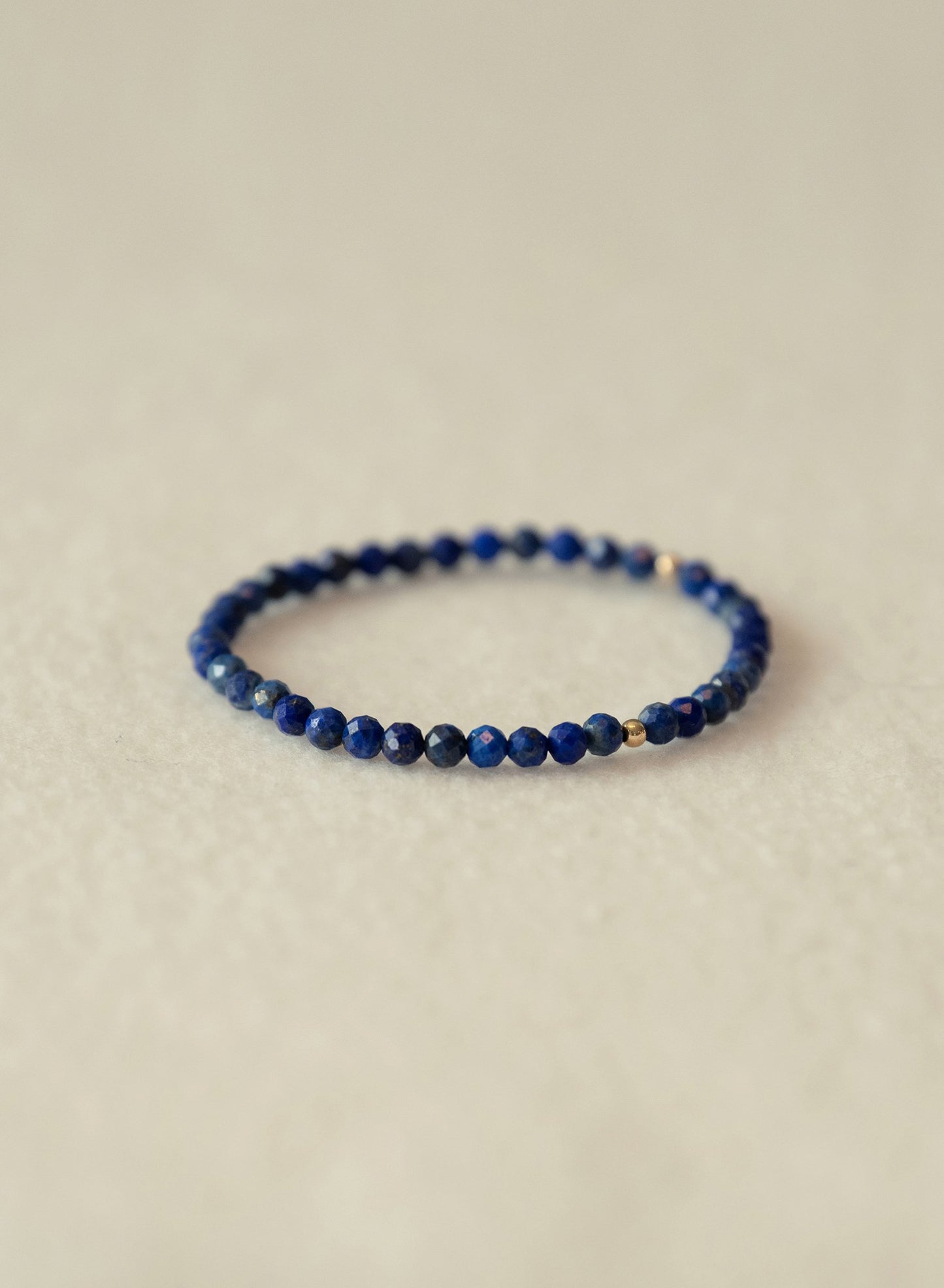Empower Faceted Dainty Lapis Gemstone Bracelet-SQ5274862