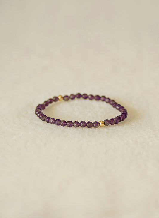 Peace Dainty Gemstone Bracelet
