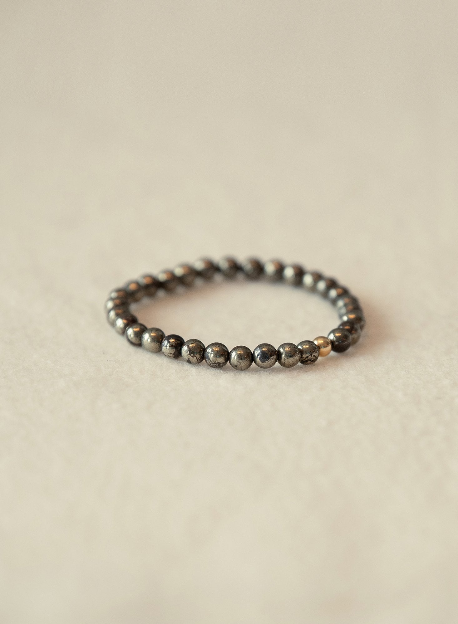 Success Pyrite Gemstone Bracelet-SQ4381005