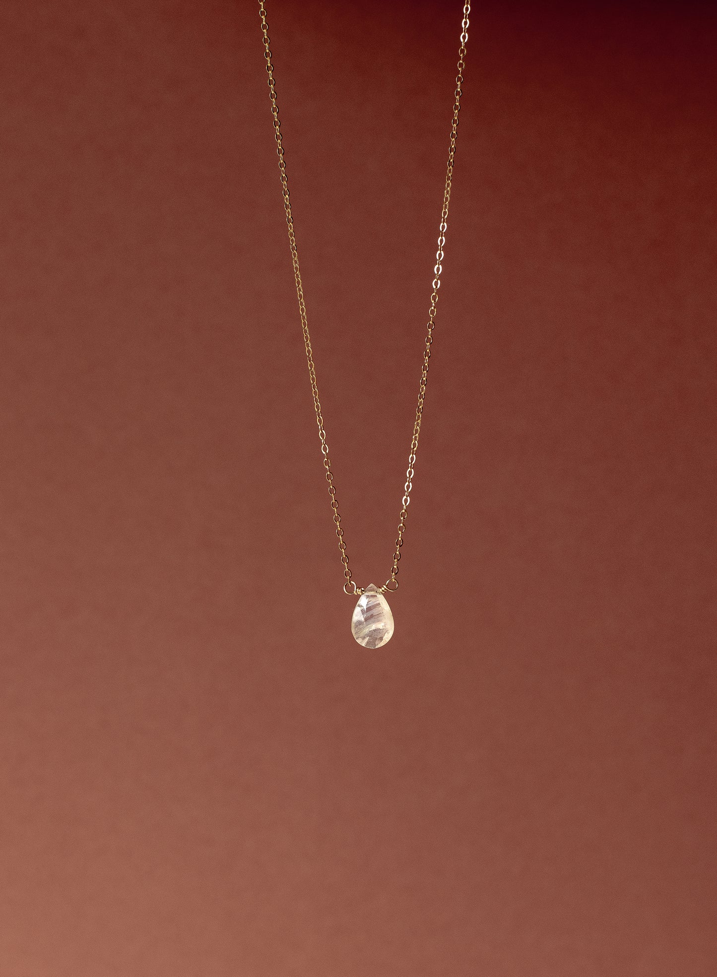 Moonstone 14K Gold-Filled Necklace