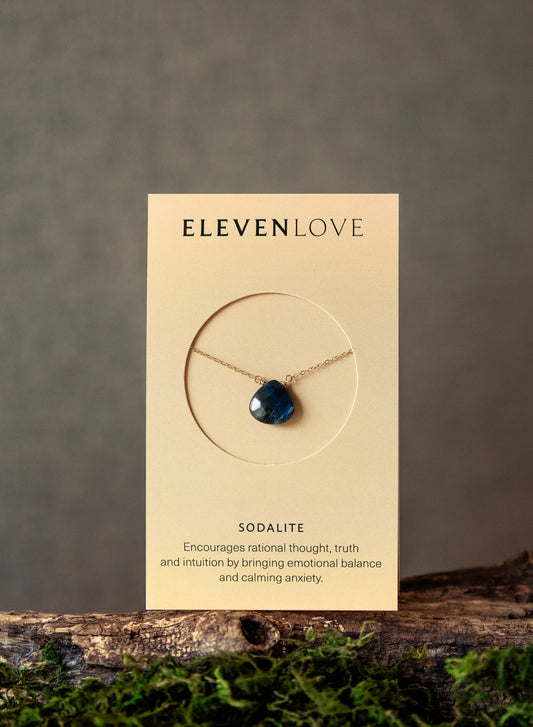Sodalite 14K Gold-Filled Necklace
