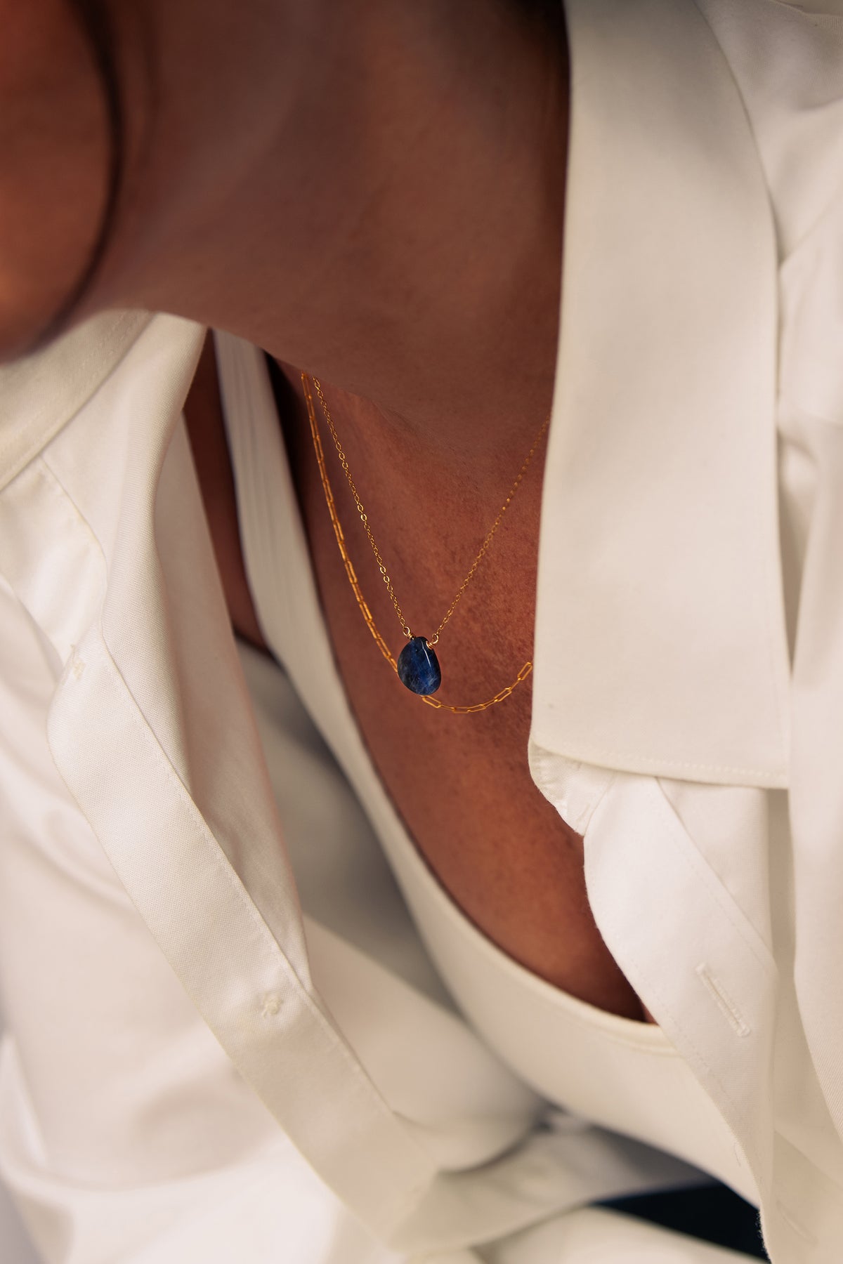 Sodalite 14K Gold-Filled Necklace