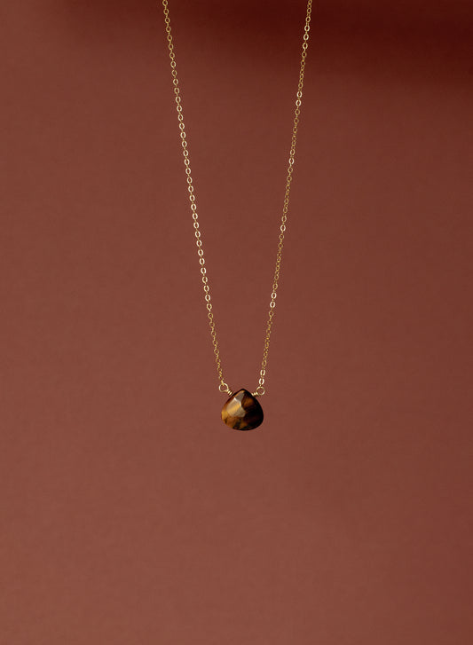 Tiger's Eye 14K Gold-Filled Necklace