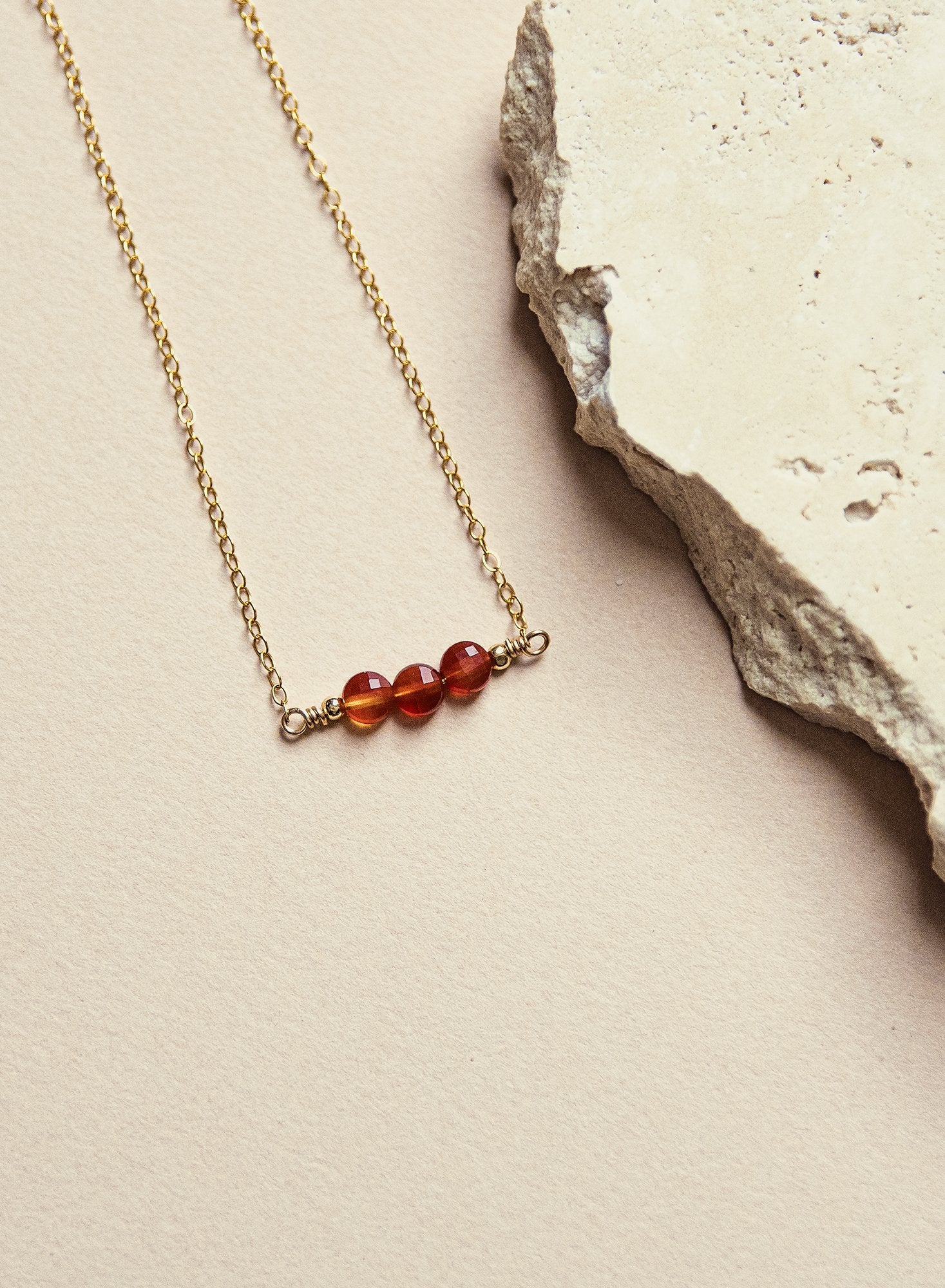 I AM Joyful - Carnelian Intention Bracelet-SQ6083134