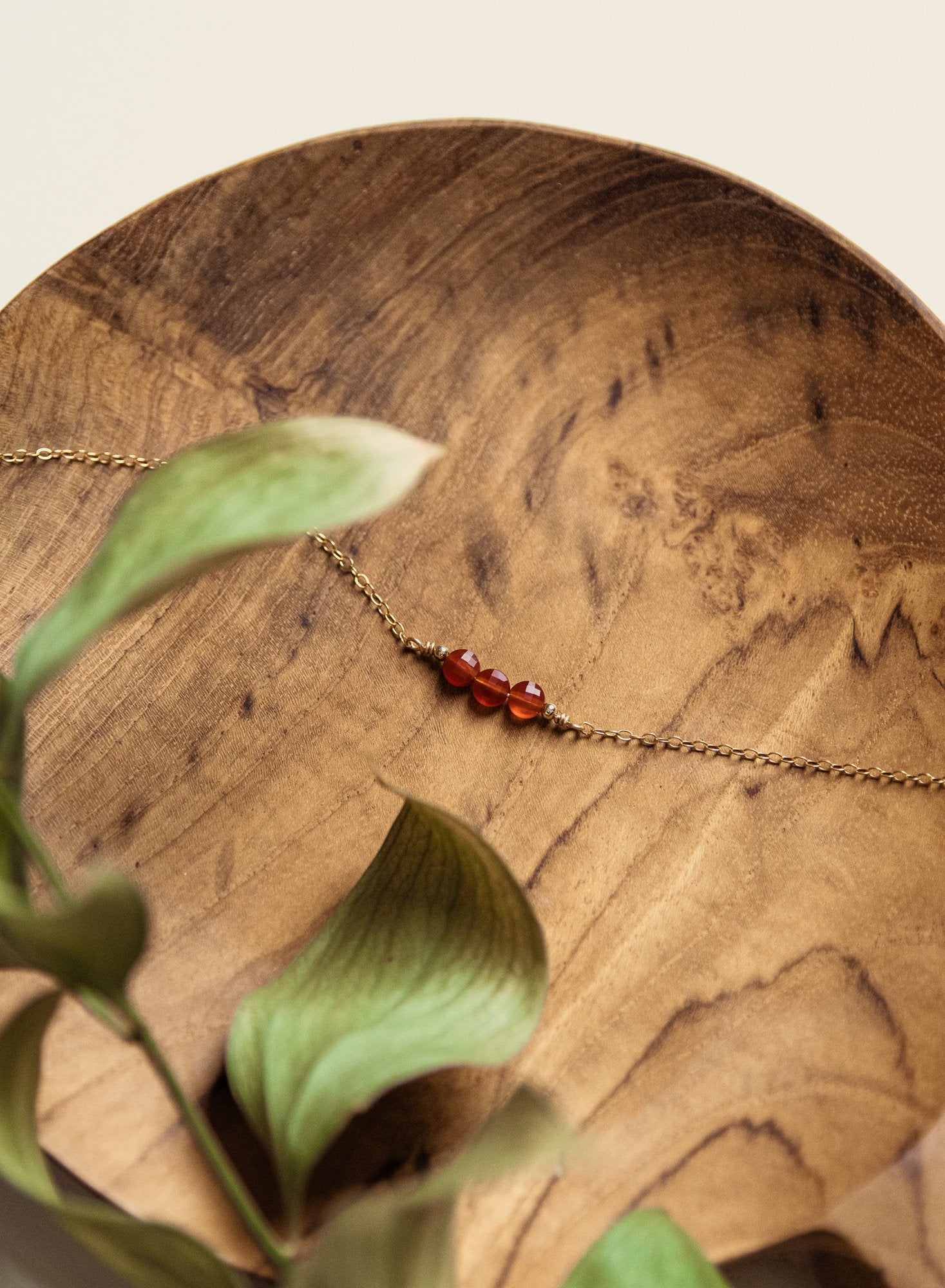 I AM Joyful - Carnelian Intention Bracelet-SQ6083134