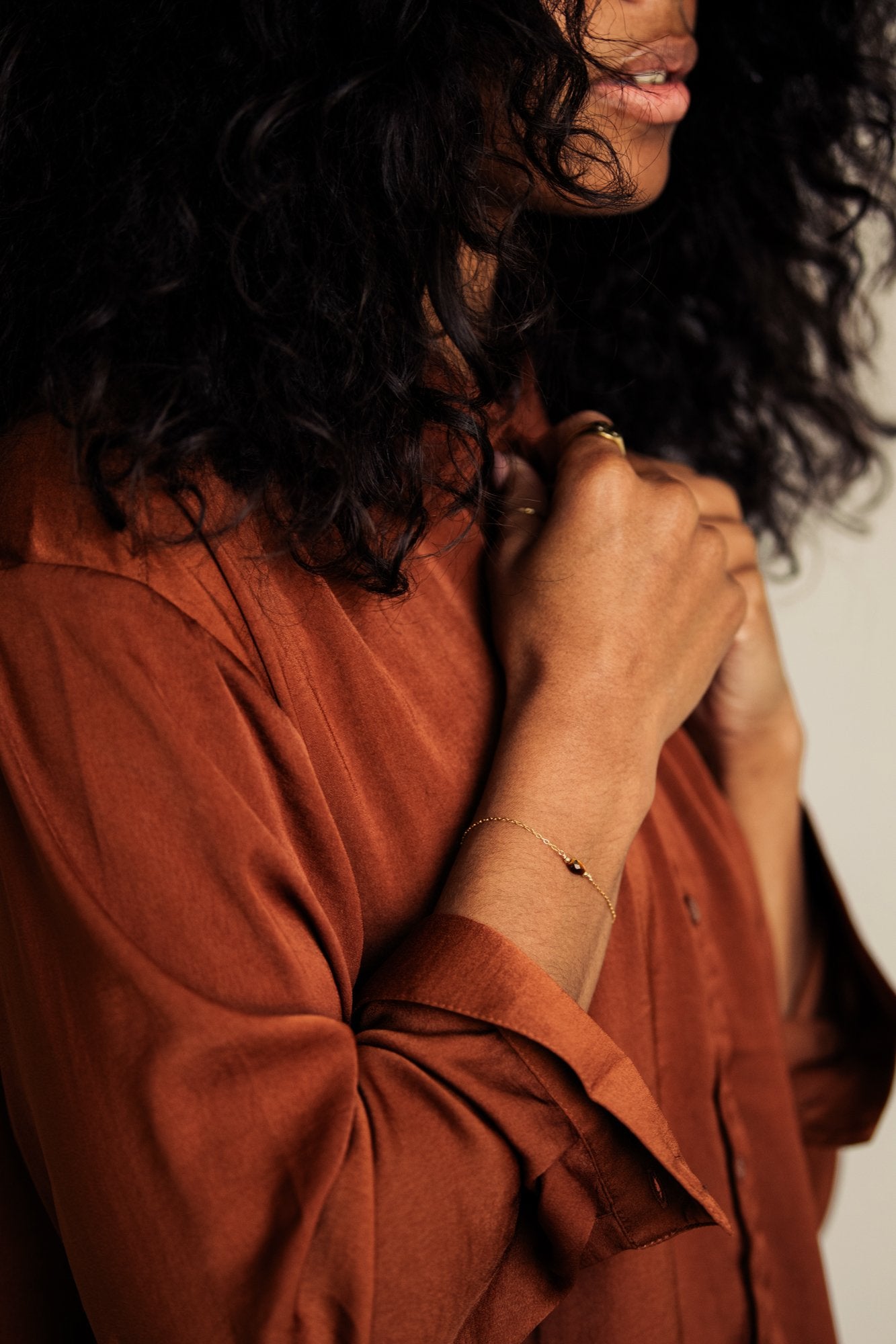 I AM Brave - Tiger’s Eye Intention Bracelet-SQ1210103